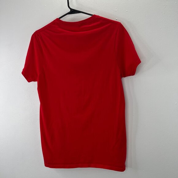 Peanuts Snoopy Christmas T Shirt S Adult Here For the Cookies Cotton Crewneck - Picture 4 of 5